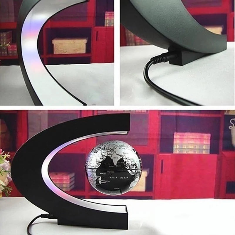 Orbital Glow Magnetic Levitation Globe