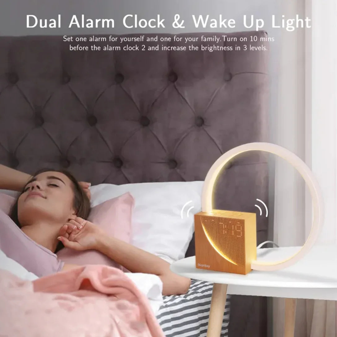 Lampe de chevet et horloge TouchSmart