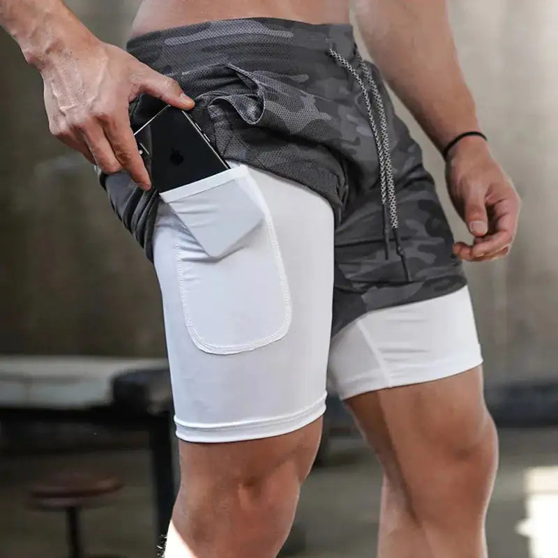 MaxRun 2-in-1 Athletic Shorts