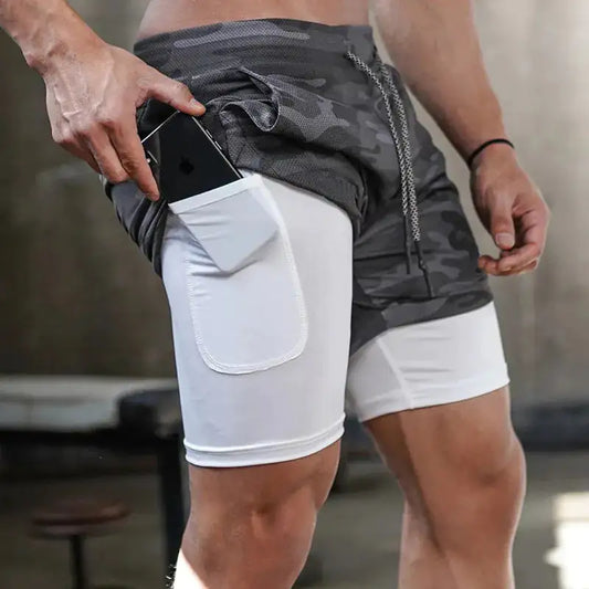 MaxRun 2-in-1 Athletic Shorts