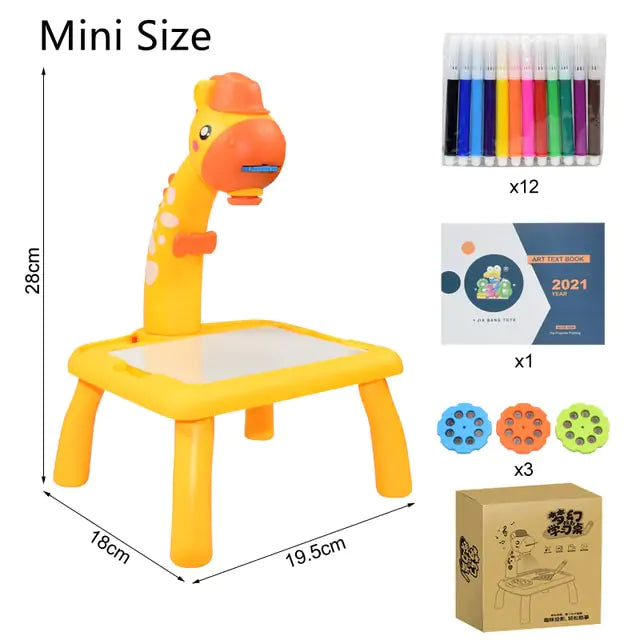 Ensemble de mini-tables d'art pour enfants