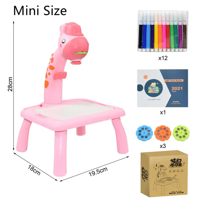 Ensemble de mini-tables d'art pour enfants