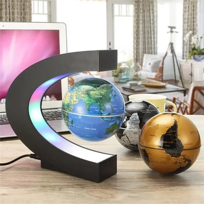 Orbital Glow Magnetic Levitation Globe