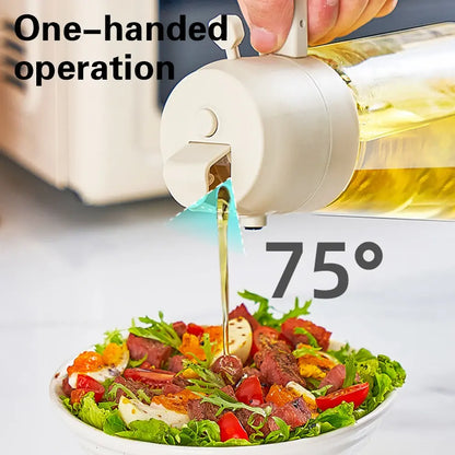 Dual-Action Kitchen Oil Sprayer