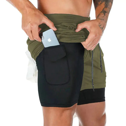 MaxRun 2-in-1 Athletic Shorts