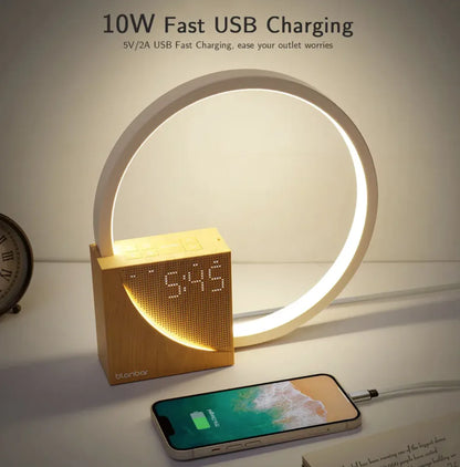 TouchSmart Bedside Lamp & Clock