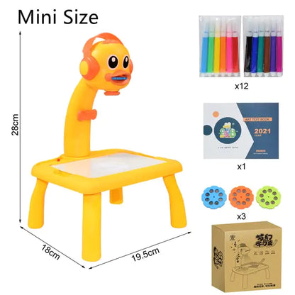 Ensemble de mini-tables d'art pour enfants