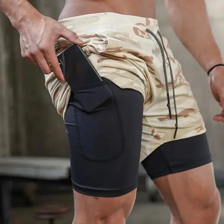 MaxRun 2-in-1 Athletic Shorts