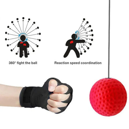 Head-Mounted Boxing Speed Ball