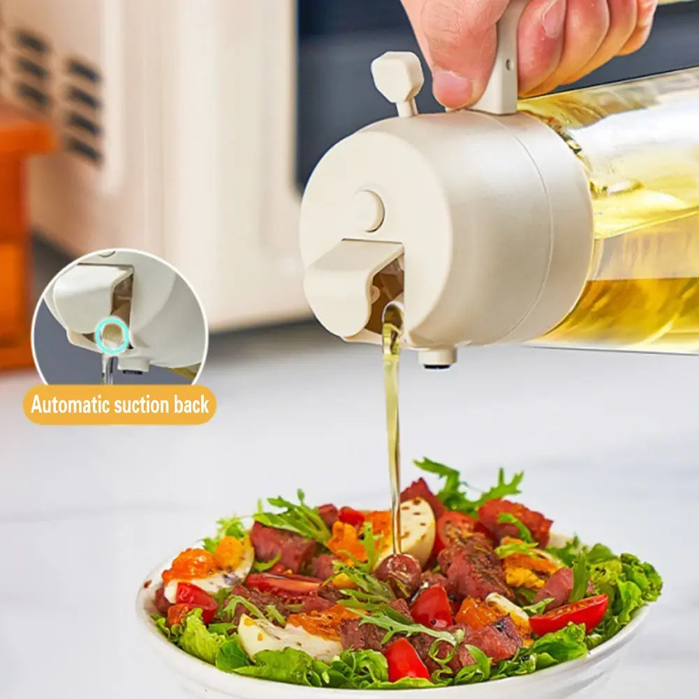 Dual-Action Kitchen Oil Sprayer